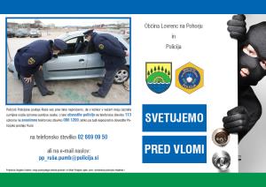 Zlozenka varnost vlomi na A5